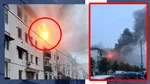 Incendiu puternic într-un bloc din Craiova: 40 de evacuați