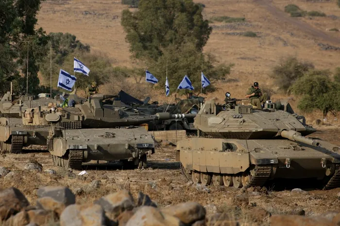 Tancurile israeliene Merkava. Sursa Foto: Profimedia 