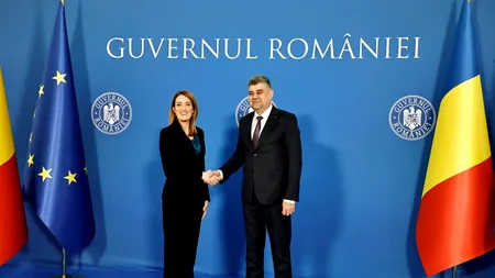 Premierul Marcel Ciolacu o felicită pe Roberta Metsola: ,,Guvernul României este pregătit să continue cooperarea