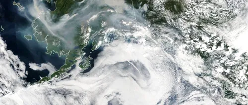 Incendiile devastatoare din Siberia sunt vizibile din spațiu. Milioane de hectare sunt afectate - FOTO