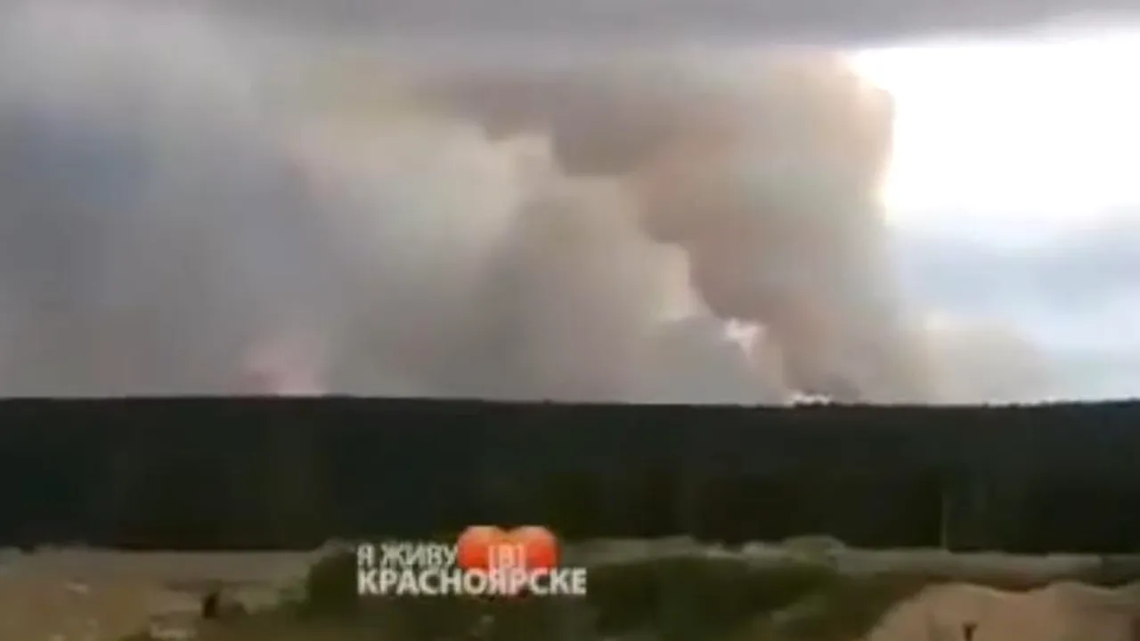 Bilanțul exploziilor de la un depozit de armament din Rusia: Un mort și 40 de răniți