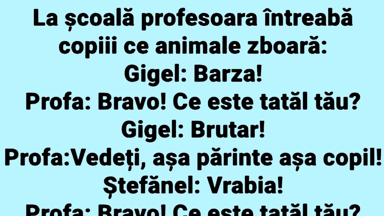 BANC | Bulă și crocodilul zburător