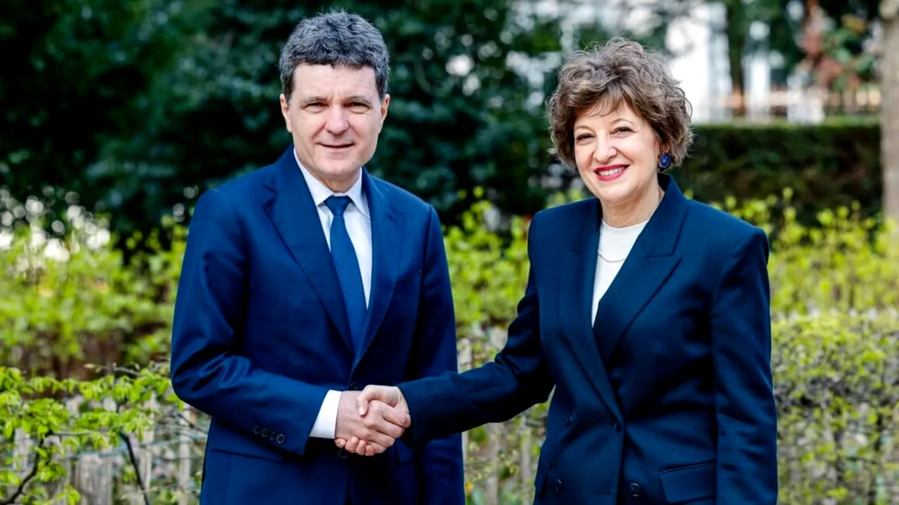 Lovitură diplomatică! Nicușor Dan s-a dus până la Bruxelles ca să se vadă cu vicepremierul României, Oana Gheorghiu. Ce au discutat cei doi