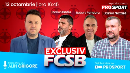 EXCLUSIV FCSB, azi de la 16:45. Marius Baciu, în direct cu suporterii: orice întrebare ai, azi primești răspunsul!