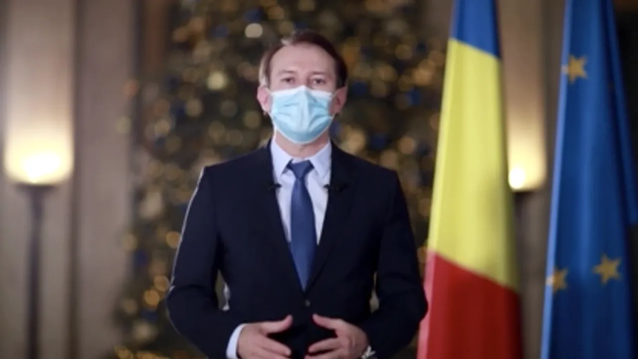 Florin Cîțu, mesaj de Crăciun: „Vă rog pe toți în aceste zile să respectăm măsurile de protecție”