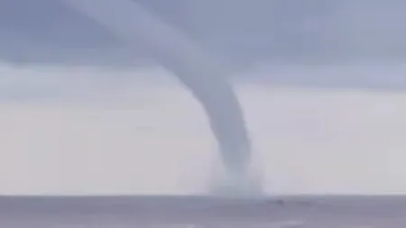 Fenomen înspăimântător la Marea Neagră, asemenea unei TORNADE. Unde a fost zărit