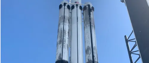 Cea mai puternică rachetă din lume, a companiei deținută de Elon Musk, lansată în a treia cursă