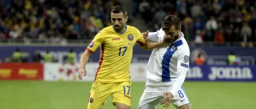 România, doar 1-1 cu Finlanda în preliminariile Euro-2016. Calificarea se joacă în Insulele Feroe