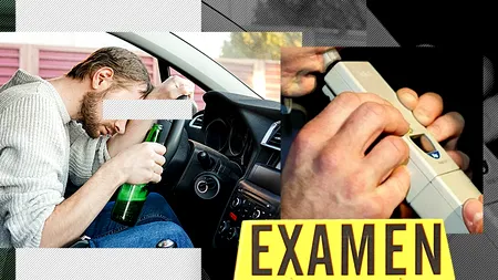Un șofer aspirant s-a prezentat pilit la examenul auto. Făptașul a fost mirosit de examinator, dar s-a declarat doar mahmur