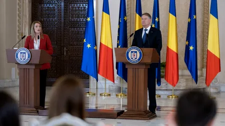 Preşedintele Parlamentului European, Roberta Metsola, declarații tranșante la București: România aparţine spaţiului Schengen