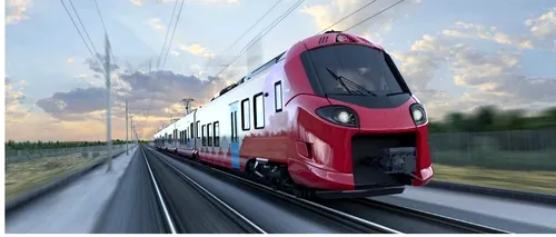 VIDEO | Primul tren electric achiziționat de România după 20 de ani a ajuns în Gara de Nord/ Unde va circula noua garnitură?
