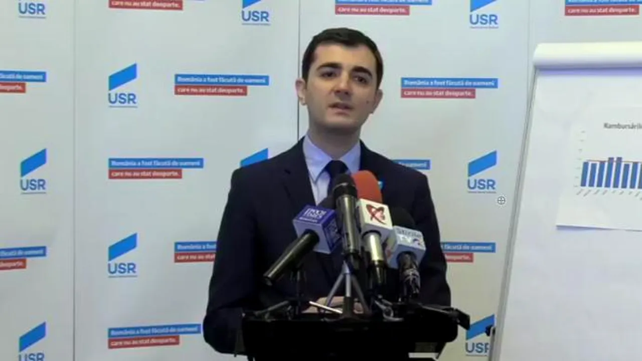 Năsui, USR: Stabilizarea cheltuielilor e prioritatea 0, dacă vrem un buget care să poată fi închis pe 2020