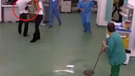 Bătaie cu săbii pe străzile din Timișoara și în spitalul județean. Imaginile surprinse de camerele de supraveghere