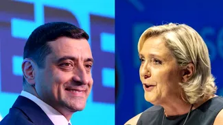 MARINE Le Pen, mesaj de susținere pentru George Simion: „El se înscrie în extraordinara mișcare de trezire a națiunilor”