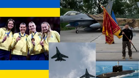RĂZBOIUL din UCRAINA, ziua 893. Ucraina obține prima medalie de aur la Paris, scufundă un submarin rusesc și primește două avioane F-16