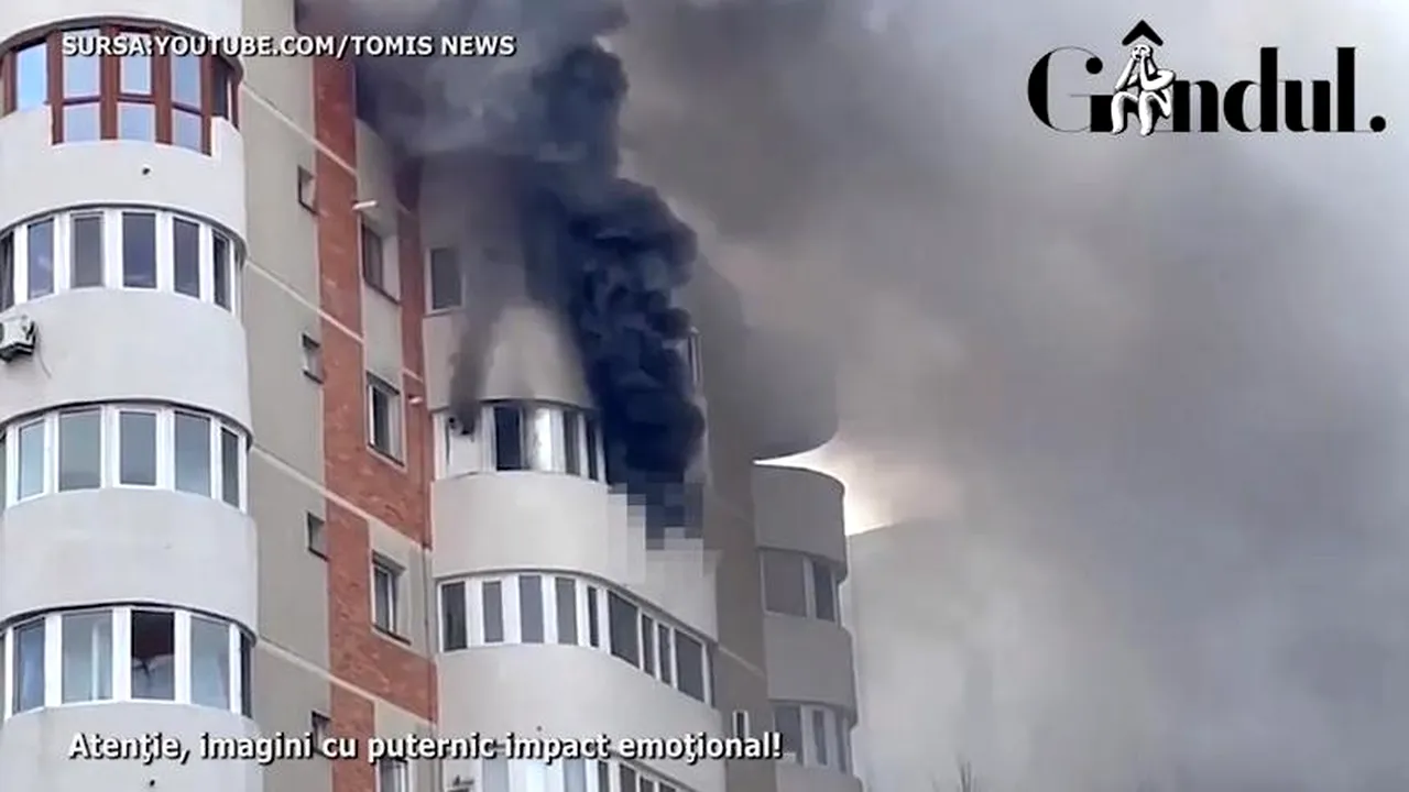 Uluitor! Una dintre autospecialele care a intervenit la incendiul din Constanța ar fi plecat de la bază într-o direcție greșită!