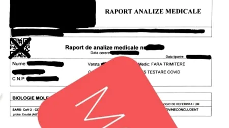 Teste false PCR, vândute cu 125 de lei pe OLX! Polițiștii i-au dat de urmă și l-au ridicat chiar din fața calculatorului