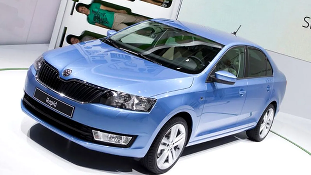 Noua Skoda Rapid, prezentată la Salonul Auto de la Paris 2012