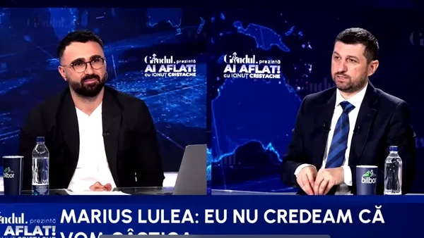 Marius Lulea, despre motivul pentru care George Simion a pierdut alegerile. „Spărgea ecranul”
