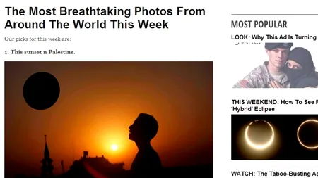 GALERIE FOTO: Săptămâna în imagini