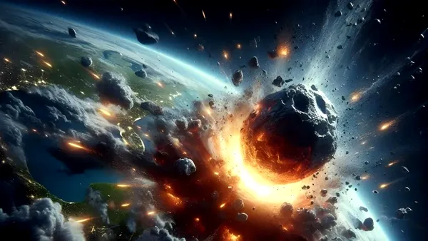 „Zeul Haosului”, un asteroid de 40 de milioane de tone de piatră, va trece pe lângă Pământ la 13 aprilie 2029