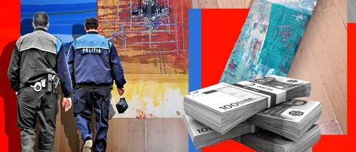 FOTO: Un român a FURAT din casa unui artist austriac nouă tablouri de peste 320.000 de euro. Unde le-a ascuns
