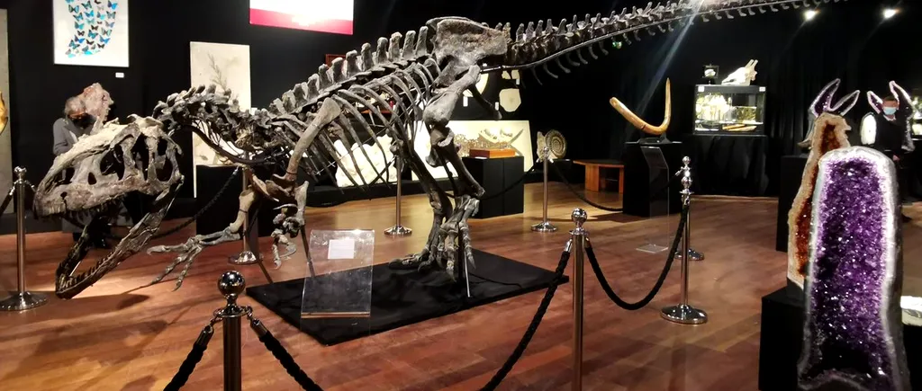 Bunicul lui T-Rex, vândut cu 3 milioane de euro la Paris! Cine a dat o avere pe un schelet de dinozaur vechi de 150 de milioane de ani - GALERIE FOTO
