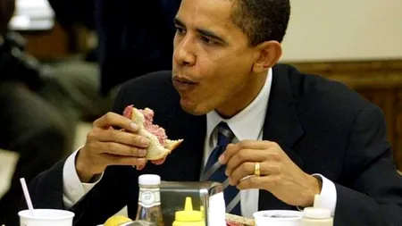 O asociație medicală îi cere lui Barack Obama să nu mai consume hamburgeri în public