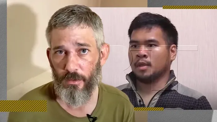Televiziunea publică rusă a difuzat videoclipuri cu doi americani daţi dispăruţi în Ucraina / Sursa foto: captură video YouTube