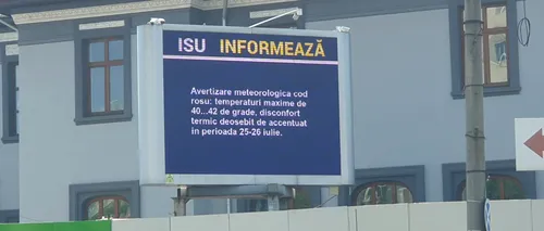Avertizare meteo de CANICULĂ în București. Ce recomandă specialiștii