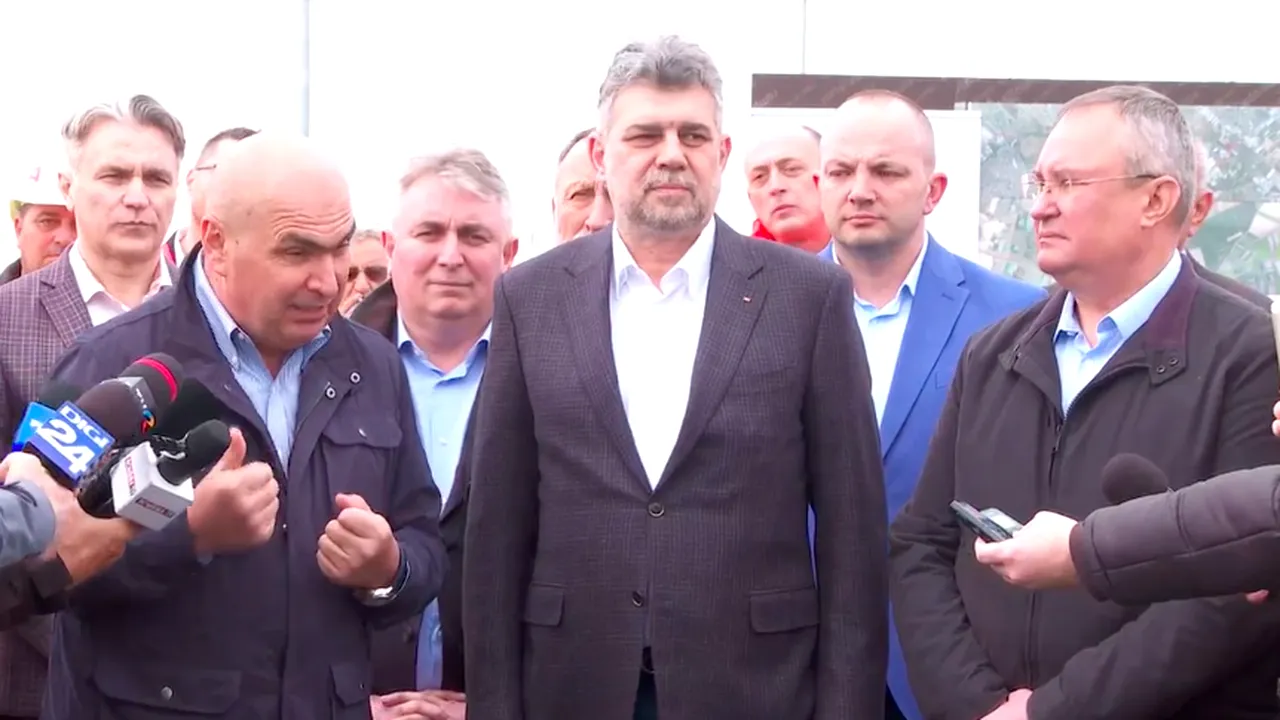 Ilie Bolojan, în prezența liderilor Coaliției: „PROIECTELE astea mari înseamnă stabilitate într-adevăr”