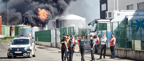 FOTO - VIDEO | Explozie puternică într-o fabrică de biodiesel din Spania: Doi oameni, între care un român, au murit
