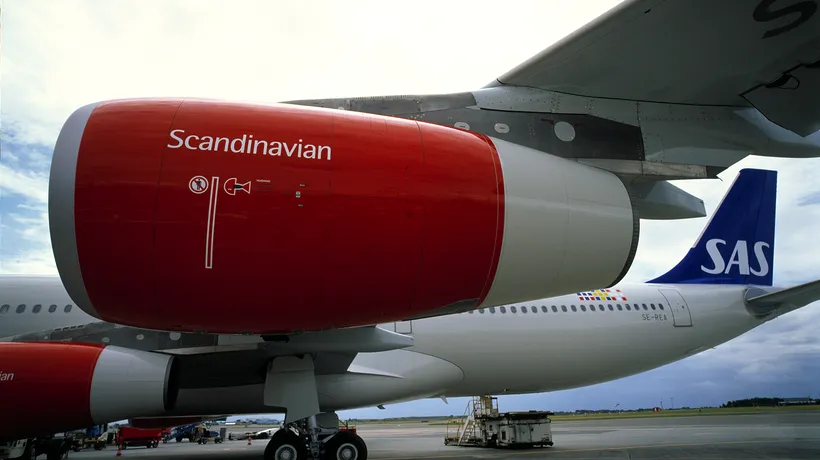 ALERTĂ CU BOMBĂ la bordul unui avion Scandinavian Airlines