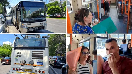 Experiment Gândul. Ne-am „plimbat” cu troleibuzele - saună și am rezistat doar trei stații. În București încă mai sunt vehicule STB care nu au aer condiționat: „E groaznic să mergi așa” / Ce condiții sunt în noile achiziții