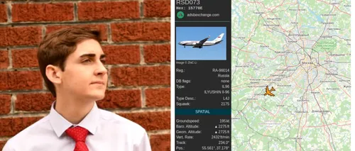 FOTO| „Avioanele lor sunt absolut nebunești, uriașe”. Adolescentul care monitoriza avionul lui Elon Musk urmărește oligarhii ruși