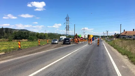 Anunț pentru șoferi: Circulație oprită cinci zile, pe DN 1, pentru reparații