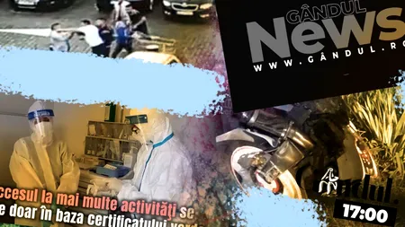 GÂNDUL NEWS. Bucureștiul a intrat în scenariul roșu, după ce rata de incidență a ajuns la 3,3 la mia de locuitori (VIDEO)