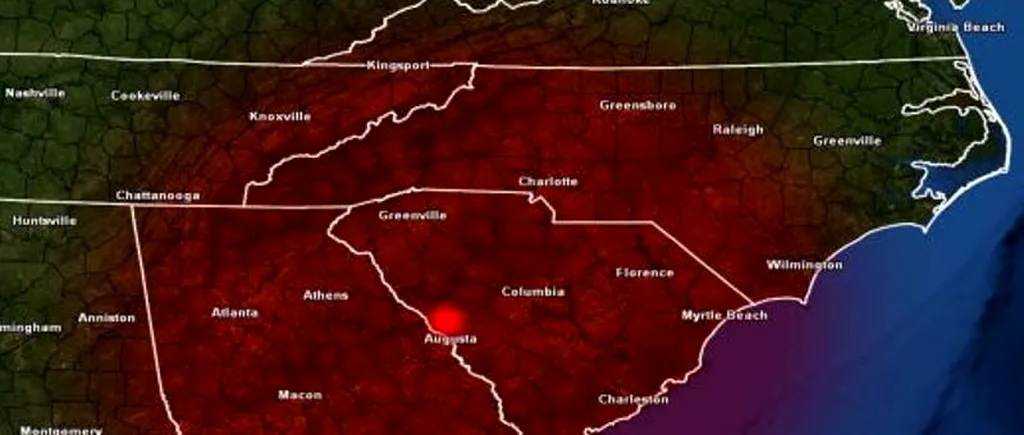 Un cutremur de 4,4 grade pe scara Richter a avut loc în statul american South Carolina