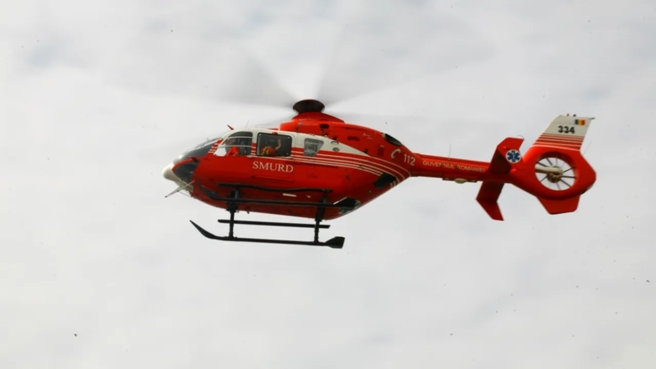 Un elicopter SMURD a avut probleme în aer după ce a decolat de pe Aeroportul din Cluj