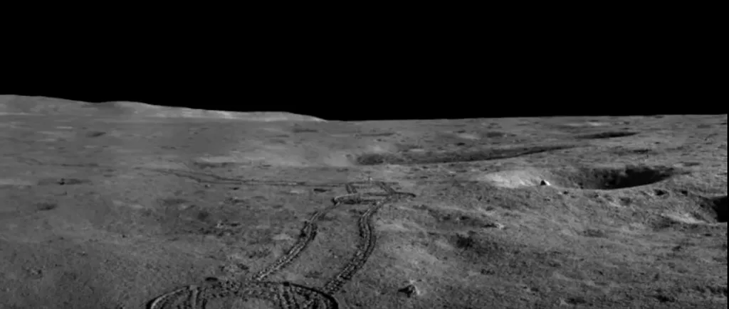 Roverul chinez Yutu 2 a descoperit o „cabană misterioasă” pe Lună