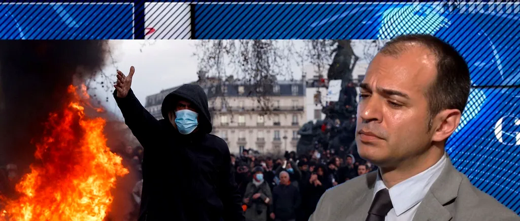 Ștefan Popescu, analist de politică externă, despre PROTESTELE din Franța: „Situația este mult mai complicată decât pare”