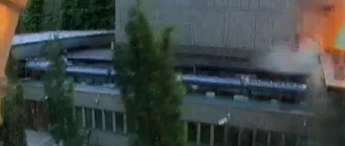Înregistrarea video care îl surprinde pe Breivik parcând camioneta-capcană dată publicității în premieră