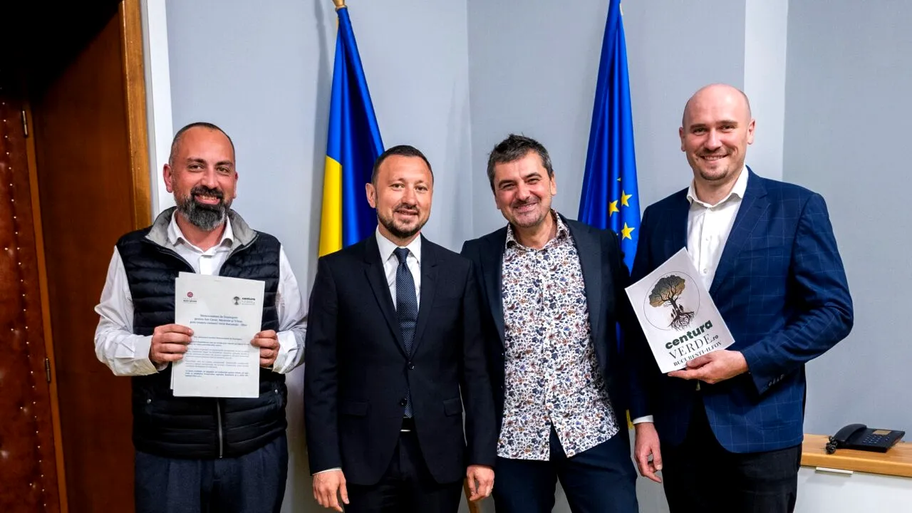 Ministrul MEDIULUI, Mircea Fechet, a semnat Memorandumul pentru AER CURAT/Documentul protejează pădurile din ILFOV împotriva defrișării