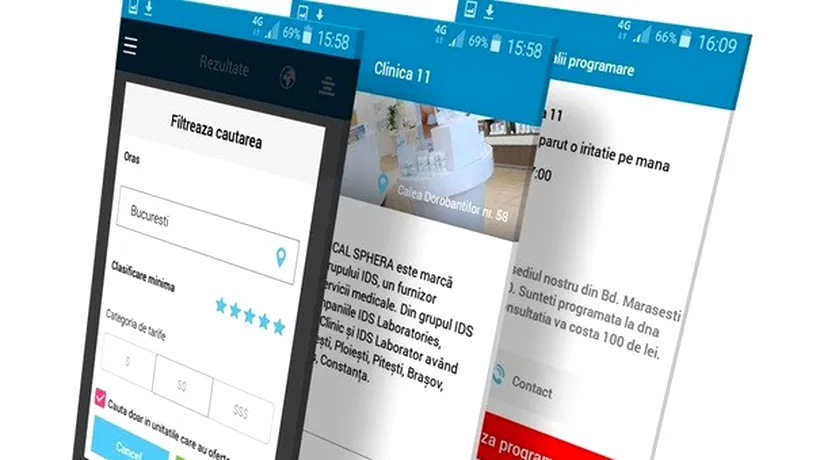 S-a lansat Dispensar, prima aplicație gratuită de mobil pentru programări la clinicile medicale