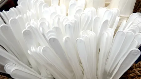 Parlamentul European a decis: Dispar tacâmurile și alte obiecte de unică folosință din plastic