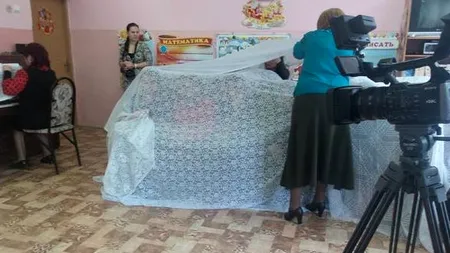 Imaginea zilei: ce se întâmplă în această grădiniță din Chișinău