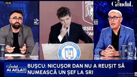 Actorul SRI. Bușcu: Nicușor Dan nu deține butoanele/Dacă le-ar avea, s-ar rezolva criza politică