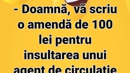 Bancul de luni | 