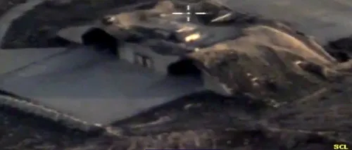 Atacul SUA asupra Siriei, filmat cu o dronă de armata Rusiei. VIDEO