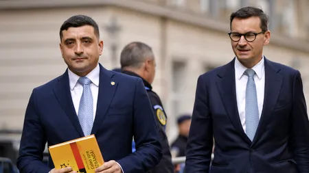 Fostul premier al Poloniei, de braț cu George Simion la BEC: „Poate fi o figură PRINCIPALĂ a întregii Europe”